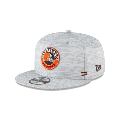 Sapca New Era Cleveland Browns NFL Official NFL Fall Sideline 9FIFTY Snapback - Gri